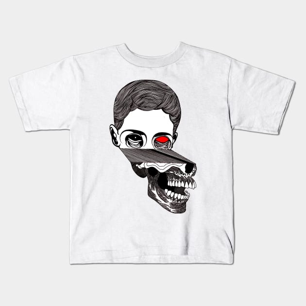 Tripping Kids T-Shirt by FUN ART